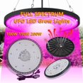thumbnail image 1 of LED Grow Light UFO Full Spectrum Pink Sunshine Aluminum Waterproof Hydroponic Plant Fill Lamp ,Easy Installation, 1 of 7