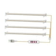 thumbnail image 1 of LED Grow Light with 8/12/16H Timer 5 Level Brightness Full 4 Head, 1 of 5
