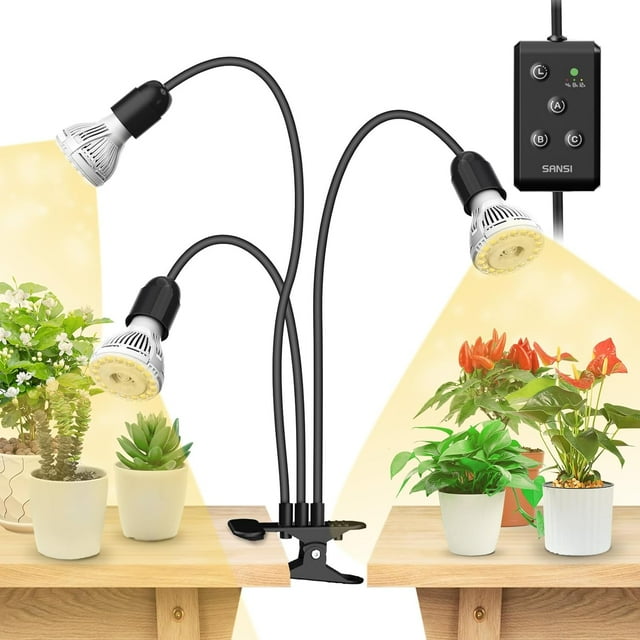 LED Grow Lights for Indoor Plants, Lifetime Free Bulb Replacement, 300W