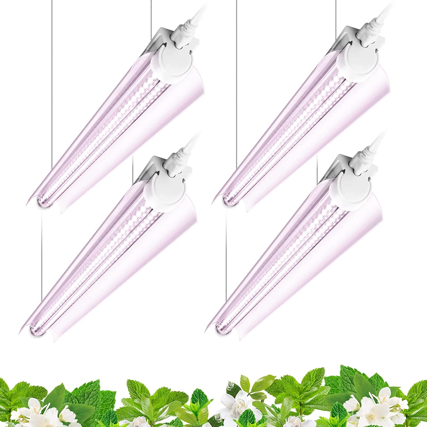 4 ft. 18W (32W Equivalent) Full Spectrum G13 Base Direct Replacement (Type A) (T8 Replacement) LED Plant Grow Light Tube