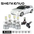 thumbnail image 1 of LED H7+H7+9005/9006 Headlight Bulbs Fog Side Light High/Low Bulbs Premium White Kit For Hyundai Tiburon 2003-2006 6Pcs, 1 of 12