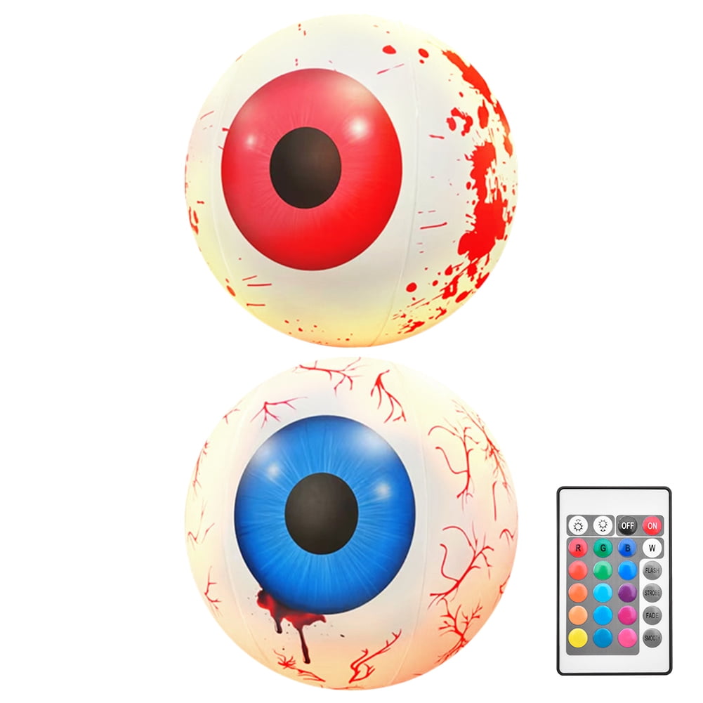 Northlight Set of 4 Bloodshot Eyeballs Halloween Decorations 2