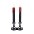 thumbnail image 1 of LED Halloween Candle Lights, Battery Operated Flameless Decorative Candle Holder with Flickering Flame Effect, Vintage Electric Candlestick for Halloween Party Home Decor, 1 of 5