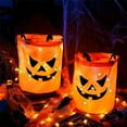 thumbnail image 1 of LED Halloween Candy Bag Light Up Trick or Treat Bucket Reusable Party Favor Orange - Energy Saving s Party Multipurpose(B), 1 of 5