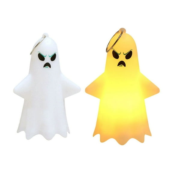 LED Halloween Lantern Light Horror Spooky Scary Lamp,Halloween Decorations Indoor, Fun Attitude Ghost Decor for Party Mantel Shelf Tabletop, Cute Halloween Gifts