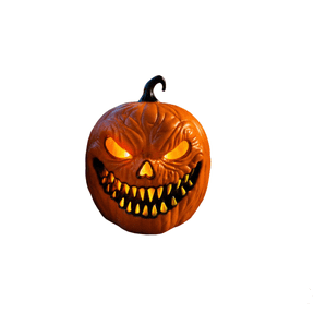 LED Halloween Pumpkin Decoration Light, Warm White Lights, for Indoor Outdoor Party Yard Table Centerpiece, Battery Powered