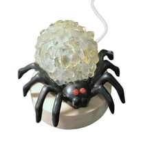LED Halloween Spider Lights - Glowing Spiders with Lights for Indoor/Outdoor Gothic Porch & Home Decorations