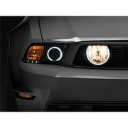 LED Halo Fog Lights for 2005-2012 Ford Mustang GT, Smoked