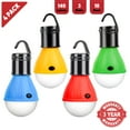 thumbnail image 1 of LED Hanging Camping Lantern Bulbs, Mini Camper Light Flashlight, Portable Emergency Battery Tent Lights, Camping, Outdoor Gear (4 Pack), 1 of 6