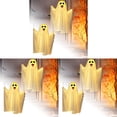 thumbnail image 1 of LED Hanging Ghost Decorations for Halloween - Glowing Lighted Flying Ghosts with LED Lights - Outdoor/Indoor Haunted House Decor for Yard, Tree, Porch - Spooky Party Atmosphere Decoration, 1 of 9