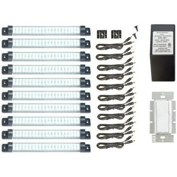 LED Hardwire Kitchen Kit - Designer Series Panels - LED Dimming System