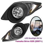 Shu-Ran LED Head Light Kit for YAMAHA Drive G29 12V Street Legal Golf Cart Lights Kit Assembly for YAMAHA Gas or Electric Golf Cart 2007-2016
