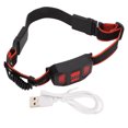 LED Headlamp COB Highlight Floodlight Rechargeable Head Lamp Red ...