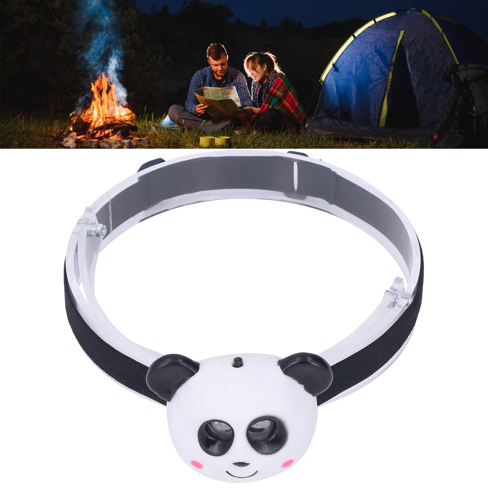 LED Headlamp, Head Lamp, LED Head Flashlight, LED Animal Headlight Cute Cartoon White Light