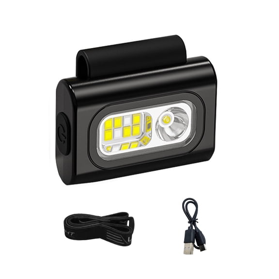 LED Headlamp Underwater Exploration Headlamp ABS Silicone Texture IPX6 Waterproof Headlight Perfect for Night Fishing