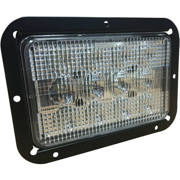 LED Headlight 60W 3500 Lumens Spot/Flood Beam Upper Cab Light Compatible with Massey Ferguson 8680 Combine Gleaner R40 R42 R50 R52 R60 R62 R70 R72 C62 Direct Fit OEM Replacement 12-24V