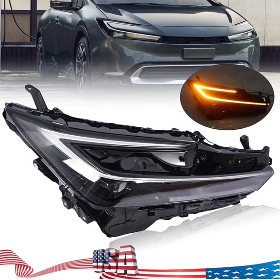LED Headlight Assembly For 2023 2024 Toyota Prius 8114047A60 Right Side w/o DRL