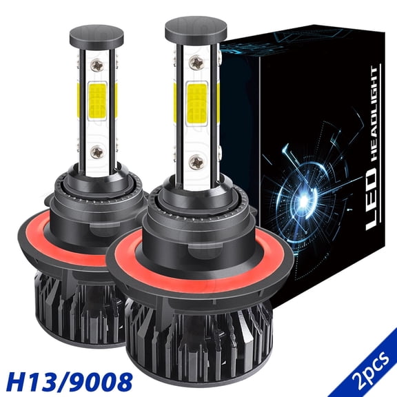 LED Headlight Bulb High Low Beam White for 2008-2014 Mini Cooper 2009 2010 2011 2012 2013
