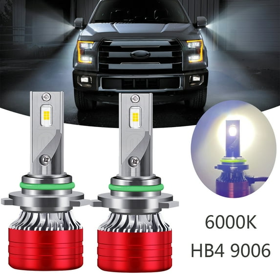 LED Headlight Bulb Super Bright 9006 Low Beam for Pontiac Grand Prix 2004-05 07-08 2pcs