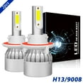 thumbnail image 1 of LED Headlight Bulb for 2005-2018 Ford F350 Super Duty High Low Beam 6000K Ultra White, 1 of 9