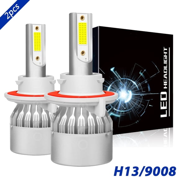 LED Headlight Bulb for 2009-2018 Ford Flex High Low Beam 6000K Ultra White