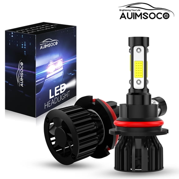 LED Headlight Bulbs, 9007 High Low Beam in one, For Nissan Pathfinder 2005-2012, 6000K Cool White 8000LM Super Bright 40W High Power Output, Canbus Ready, Easy Setup, Plug-N-Play Halogen Replacement