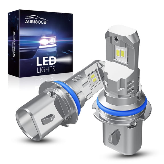 LED Headlight Bulbs For Dodge Caravan 1987-1988 1990-1995 High/Low Beam Conversion, 8000LM Super Bright 6500K White, Fit for Cars, Trucks, Motorcycles