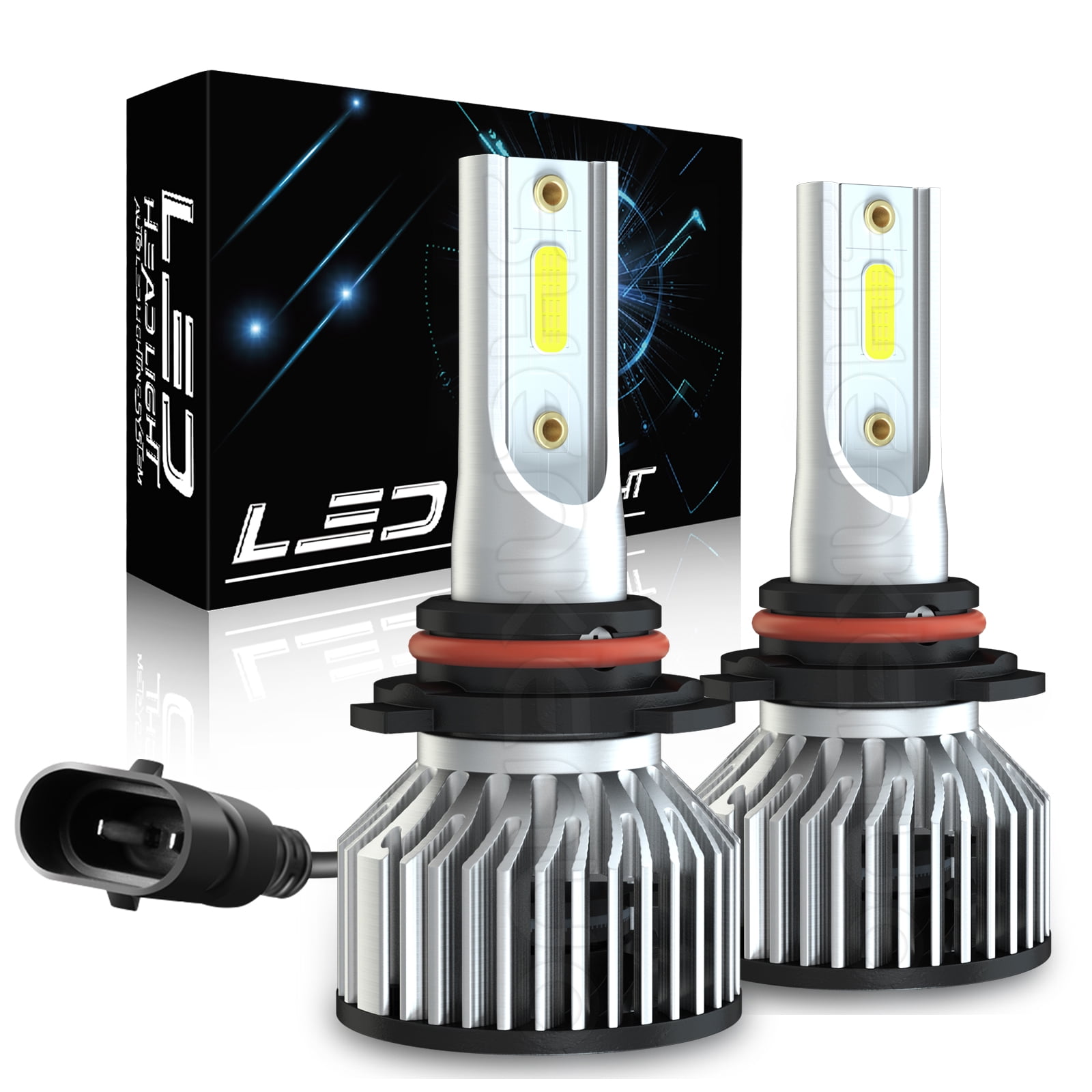FRONT LIGHTS H3 4XL LED 2500 LM PER PAIR WHITE Matthys, h3 led