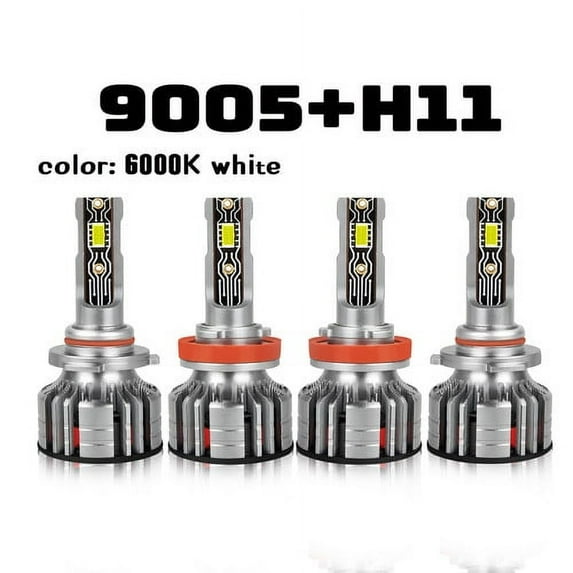 LED Headlight Bulbs High & Low Beam Kit 6000K for 2015-2019 Subaru Outback