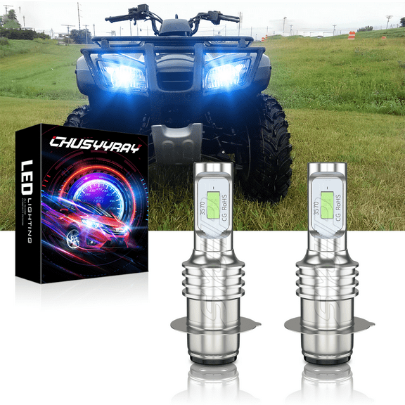 LED Headlight Bulbs Ice Blue 8000k LED Bulb H6M h6 ba20d 2 Pack