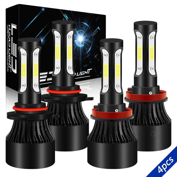 LED Headlight Bulbs Kit White for 2010-2017 Mazda 3 Sport 2011 2012 2013 2014 2015 2016