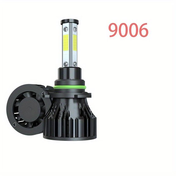 LED Headlight Bulbs Super Bright 120000 LM 6000-6500K Cool White Light Pair - New Series, Suitable for 9005, 9006, 9007, 9012, H4, H7, H11, H13, Fast Heat Dissipation, 5 Times Brighter