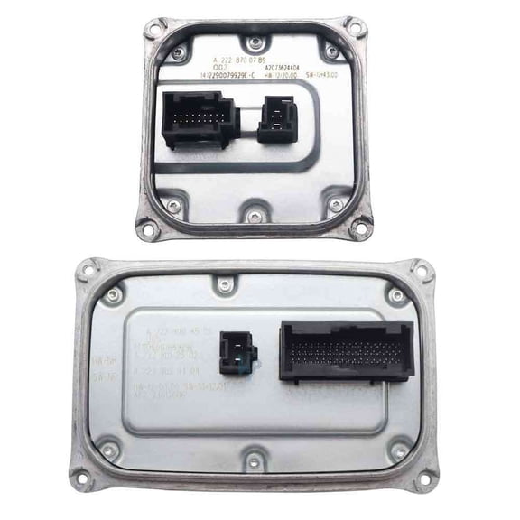 LED Headlight Control Module Set For Mercedes W205 W222 A2229004505 A2228700789