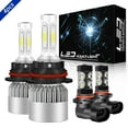 thumbnail image 1 of LED Headlight Fog Light Bulbs Kit White for 2002-2005 Ford Crown Victoria 2003 2004, 1 of 9