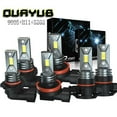 thumbnail image 1 of LED Headlight + Fog Light Bulbs White Combo For Jeep Grand Cherokee 2011 2012 2013, 1 of 12