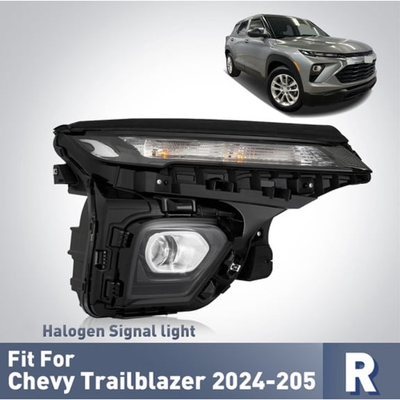 LED Headlight For 2024-2025 Chevy Trailblazer LS Halogen Signal Lamp Right Side