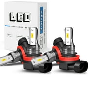 LED Headlight For Can-Am Defender HD5 HD8 HD10 Combo Bulbs H11+H11 Light Kit 4pcs 6000K