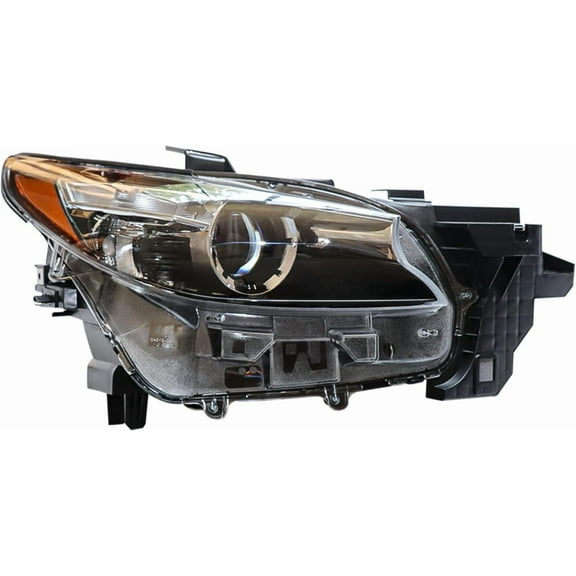 LED Headlight, Front Headlight Fit For 2016 2017 2018 2019 2020 Mazda CX-9 CX9, Headlight Assembly Direct Replacement Fully Compatible, OE TM52510K0B (Passenger Side)
