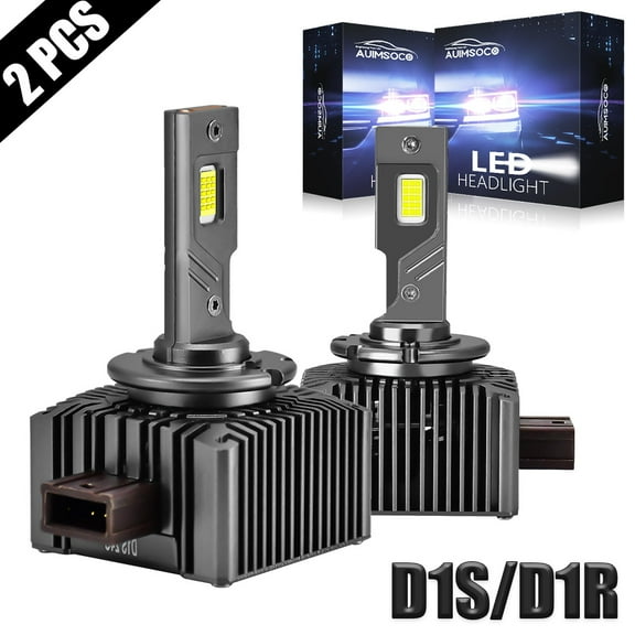 LED Headlight Hi/Lo Bulbs D1S+D1R Combo 2Pcs 8000LM Cool White 6000k Kit For BMW 328i xDrive 2009-2013 Canbus No Error High Power Lamps