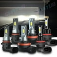thumbnail image 1 of LED Headlight High-Low + Fog light Bulbs Combo Kit For Lexus IS250 IS350 2006-2010, 1 of 12