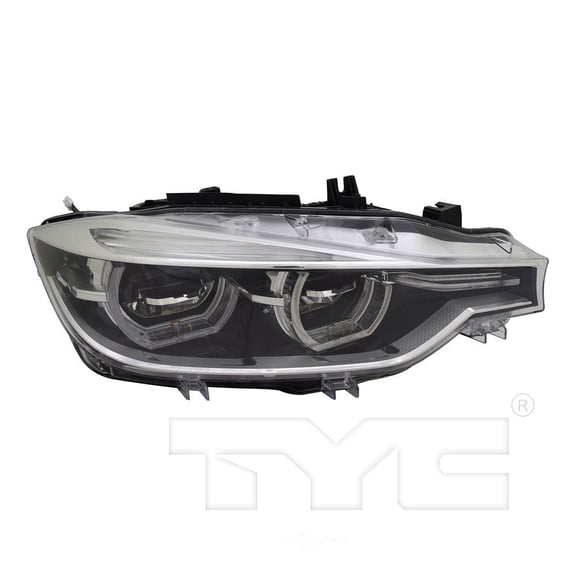LED Headlight Lamp w/Adaptive Right Passenger for 16-18 BMW 3 Series Sedan Fits 2018 BMW 330e