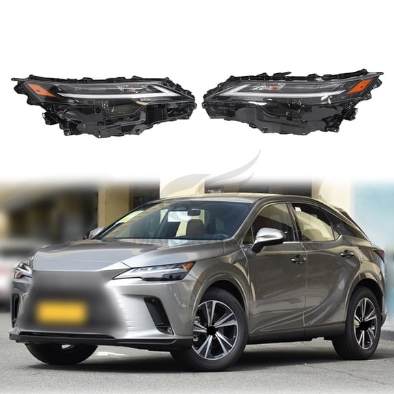 LED Headlight Left+Right for 2023 2024 2025 LEXUS RX RX350 RX450 RX500 W/O AFS