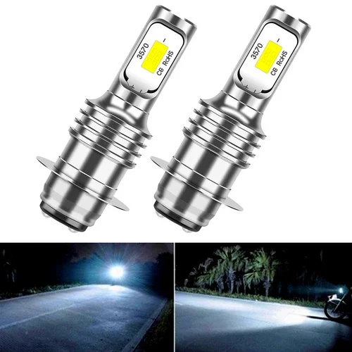 LED Headlight Light Bulbs for Yamaha Banshee 350 1988-2002 2003 2004 2005 2006
