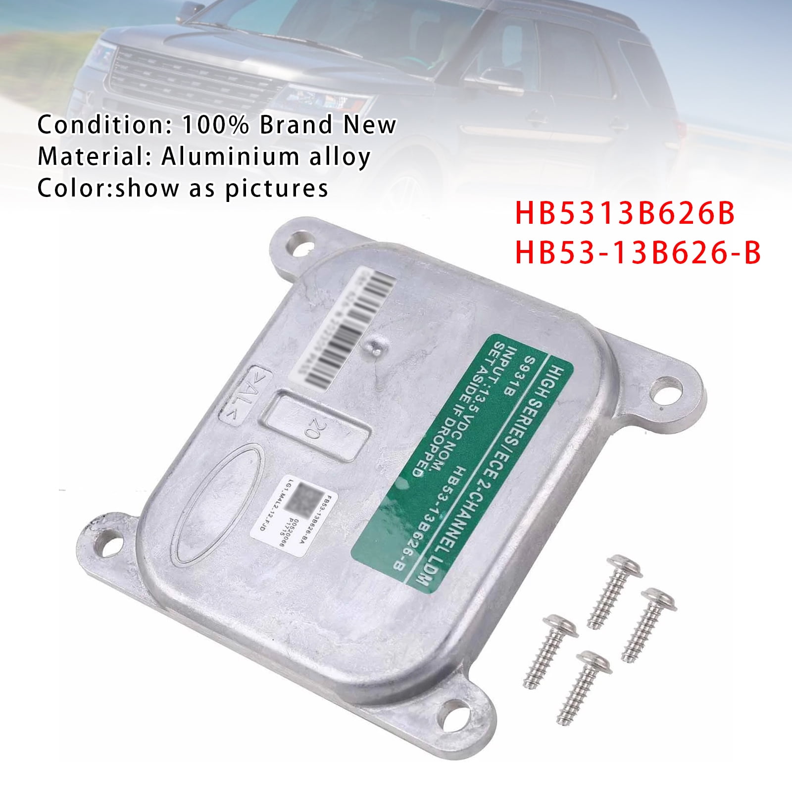 LED Headlight Module Control Unit HB53-13B626-B For Ford Explorer 2016-2019 - Walmart.com
