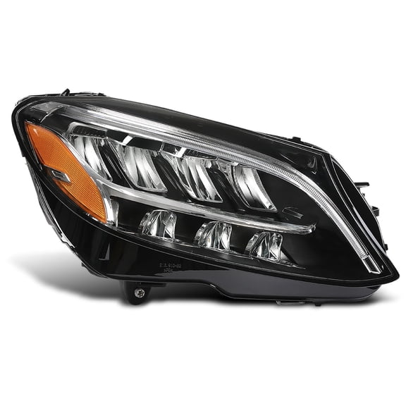 LED Headlight Right Passenger Side Fit For 2019-2021 Mercedes-Benz C300 C43 W205