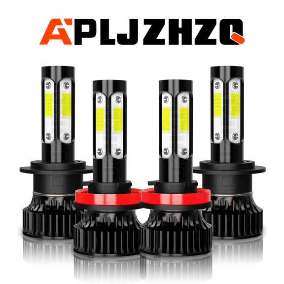 LED Headlight Set Fit 2017-2018 2019-2020 Suzuki GSXR 600&750 Pilot Park Light Halogen Replacement