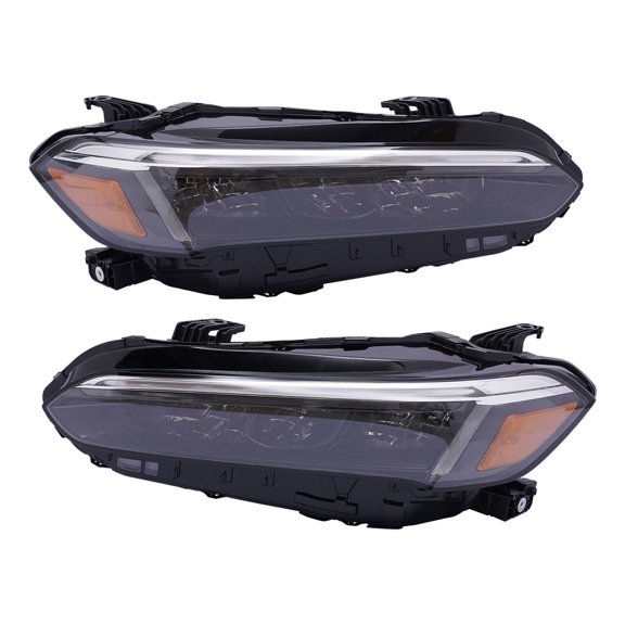 LED Headlights Set for Honda Civic 2022 Left + Right Side DRL Headlamps Assembly