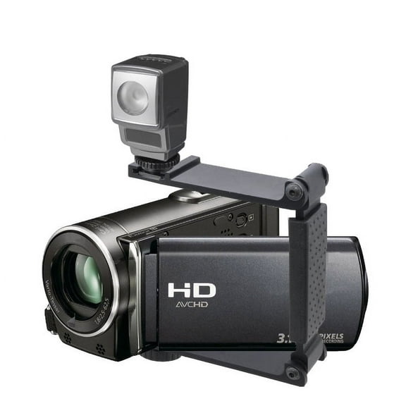 LED High Power Video Light (Super Bright) For Canon VIXIA HF M32 (Includes Mounting Brackets)