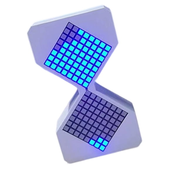 LED Hourglass Timer Dynamic Flows Cubes Led Night Light Decors for Classroom