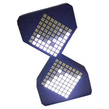 LED Hourglass Timer Dynamic Flows Cubes Led Night Light Decors for Classroom